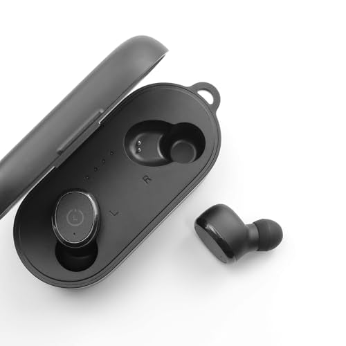 Replacement Silicone Ear Tips for bmani T16 / occiam T17 Earbuds | Compatible with TOZO T6 / TOZO T10 / TONEMAC N18 Earbuds, 9 Pairs (S/M/L, Black)