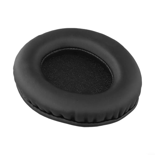 Ov-al Headphone Ear Pads Re-placement Sponge Leather Cushions for Enhanced Comfort and Durability, Soft Protein Leather U-pgrade Accessories Compatible with Various Headphone Models,(80 * 100) - color: 80*100