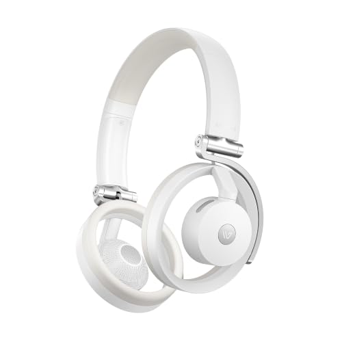 Mixer Open Ear Headphones, Wireless Headphones with Qualcomm aptX HD, Snapdragon Sound, Comfortable Breathable Open Fit, 40-Hour Playtime, Open Back Headphones with Carrying Case (Gray) - color: Gray