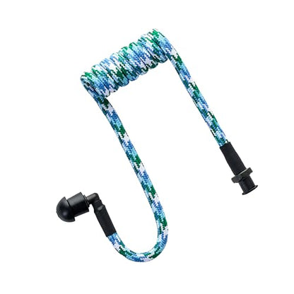 Acoustic Coil Tube Replacement Braided Nylon for Two-Way Radio Earpiece - color: DF/CTB-12