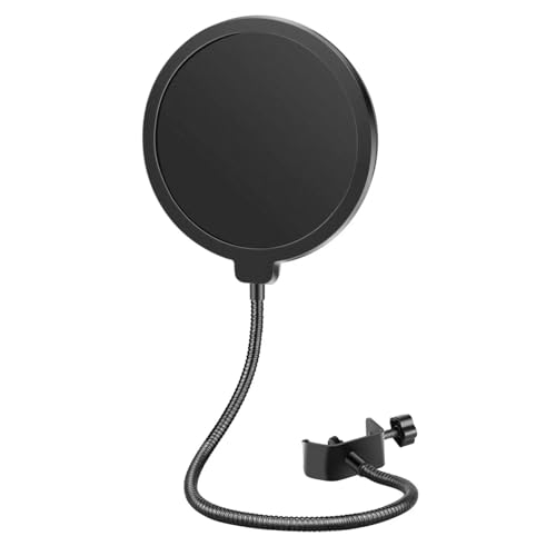 4/8pcs Universal Microphone Pop Filter Windscreens Dual Layered Wind Screen Net(4pcs)