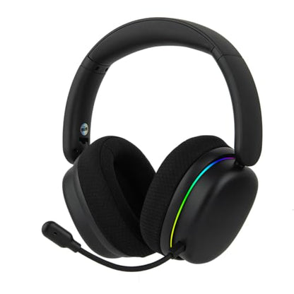 EPOMAKER X Aula G7 Pro Wireless Gaming Headset, Dual Mode BT5.3 & 2.4GHz - color: Black