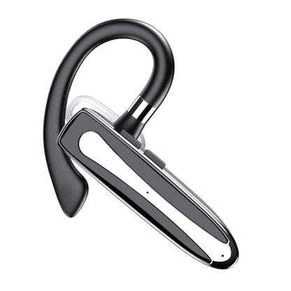 Bluetooth Headset Single Ear Wireless Earpiece V5.1 for Trucker Driving Office Call Use with ENC Noise Cancelling (Wireless Headset Bluetooth)