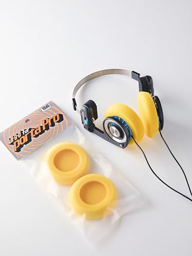 YAXI EARPADS for Koss PORTAPRO (Yellow) - color: Yellow