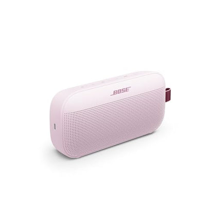 Bose SoundLink Flex Bluetooth Speaker (2nd Gen) - Portable Outdoor Speaker with Hi-Fi Audio, Waterproof and Dustproof, USB-C, Up to 12 Hours Battery Life, Petal Pink - Limited Edition Color - color: Petal Pink