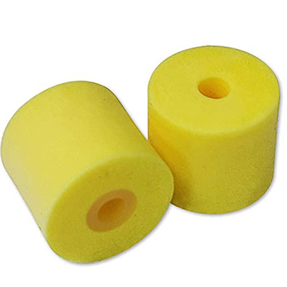 Earbuds Eartips for Shure SSE110 SE112 SE115 SE210 SE215 SE310 SE315 SE420 SE425 SE530 SE535 SE846 E3C E4C E5C i3C in-Ear Earphones Headsets Replacement Yellow Memory Foam Ear Tips Buds 8PCS