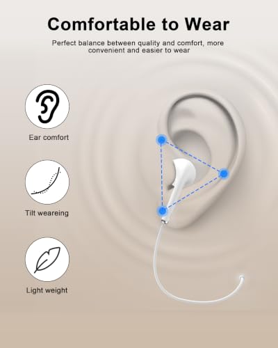 [Apple MFi Certified] USB C Headphones Wired for iPhone 17 16 15,Galaxy S26 | 2 Pack Earphones/Earbudswith USB-C Plug, Wired Ear Buds with Built-in Remote to Control Music, Phone Calls, and Volume - color: Silver+White