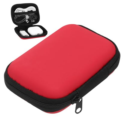 OSALADI Earphone Headphone Bag Storage Bag for Data Cable Small Change Travel Digital Carrying Pouch Digital Carrying case Storage Box Electronics Organizer