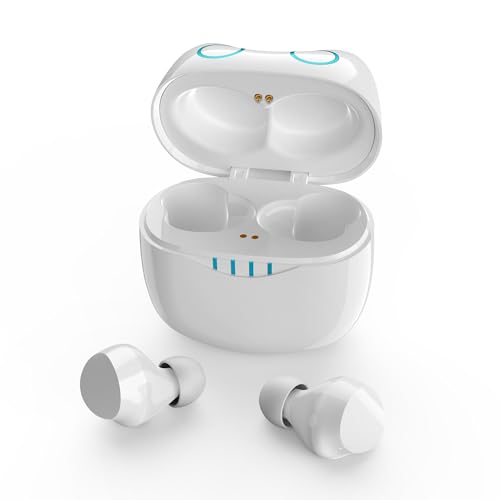 Wireless Earbuds, Bluetooth Headphones with Cartoon Charging Case, Built in Mic Ear Buds, Premium Sound Stereo, Deep Bass, Touch Control, IPX5 Waterproof, JE-10W_K2 - color: JE-10W_K2