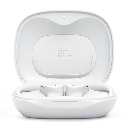 JBL Sense Lite Open Ear Earbuds, True Wireless, Ear Hook Fit - White | Water Resistant Sports And Workout Headphones, Up To 8 Hrs Playtime, Clear Calls With Noise Reduction - color: White