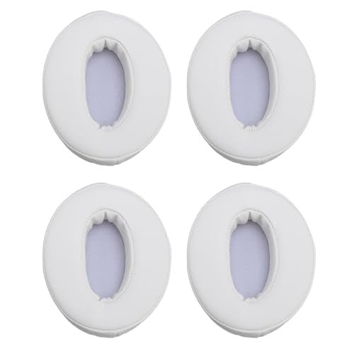 Replacement Earpads for Headphones, 2 Pair Foam Ear Cushions, Compatible with HD 4.50 Series, Soft Velour Leather Ear Pads for Over Ear Headphones