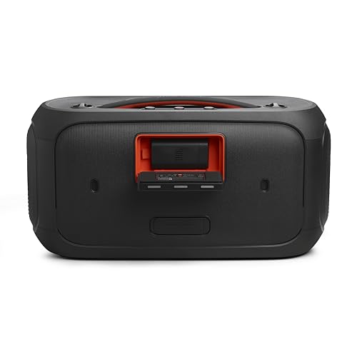 JBL PartyBox On-the-Go 2 Plus - Portable Party Speaker - Black | Instant karaoke with EasySing AI vocal removal from any song, Fine-tune your performance, Powerful JBL Pro Sound - color: Black