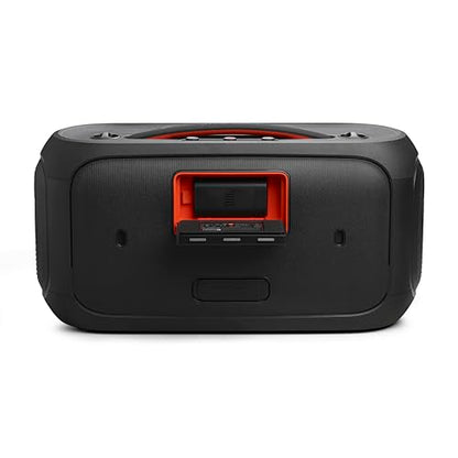 JBL PartyBox On-the-Go 2 Plus - Portable Party Speaker - Black | Instant karaoke with EasySing AI vocal removal from any song, Fine-tune your performance, Powerful JBL Pro Sound - color: Black