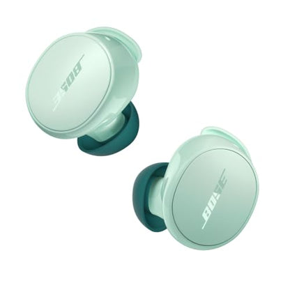 Bose QuietComfort Earbuds - True Wireless Bluetooth Earbuds with Active Noise Cancellation and Mic, USB-C Charging, IPX4 Rating, Up to 8.5 Hours of Playtime, Dewdrop Mint - color: Dewdrop Mint
