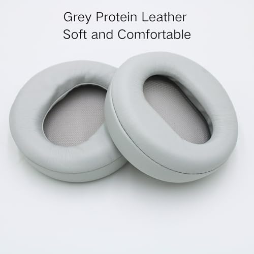 Ear Pads Replacement - Compatible with Microsoft Surface GEN I&II Headphone | Protein Leather Ear Cushions Cups, Breathable Mesh Cover with Mounting Clips (Gray) - color: Gray