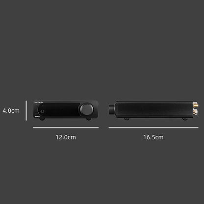 Topping MX3S DAC Amplifier Support Bluetooth Input 62W*2 Merus Class D 700mW*2 HPA Power Auto On/Off with Remote Control (Silver) - color: Silver