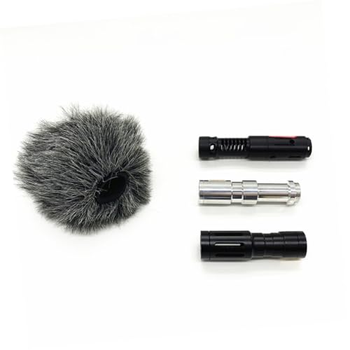 Camera Accessory Microphone Windproof Cover Furry Windscreen for Camera Microphones Protects Against Wind Dirt Enhances Sound Reception for Outdoor