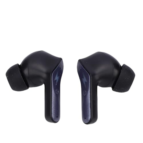Yunseity Wireless Gaming Earbuds, 20ms Low Latency Game Earphones with Noise Canceling Mic, 2.4GHz & Bluetooth 5.3 Dual Mode, Comfortable in Ear Earphones for PC Laptop Phone (Black) - color: Black