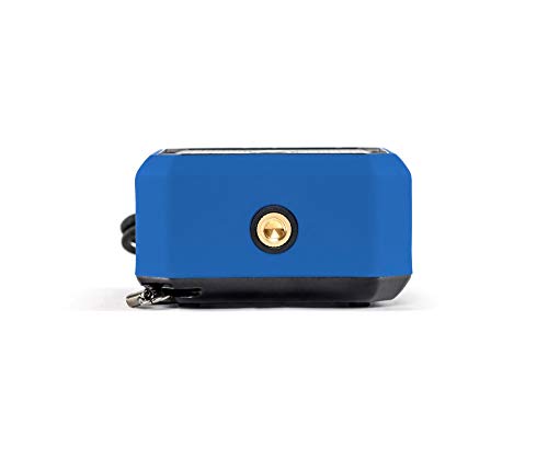 ECOXGEAR EcoPebble Lite GDI-EXPLT502 Rugged Waterproof Floating Portable Bluetooth Wireless 5-Watt Mini Smart Speaker (Blue)