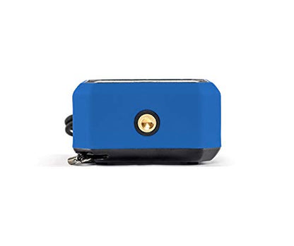 ECOXGEAR EcoPebble Lite GDI-EXPLT502 Rugged Waterproof Floating Portable Bluetooth Wireless 5-Watt Mini Smart Speaker (Blue)