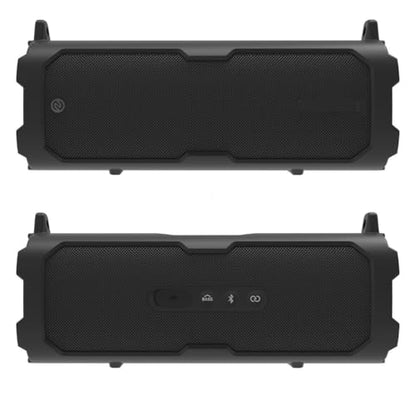 Speaker Silicone Protective Cover for Xiaomi Sound Party, Travel Carrying Protective Case with Shoulder Strap (Black) - color: Black