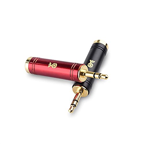 Cable Matters 2-Pack 3.5mm to 1/4 Adapter, 6.35mm to 3.5mm