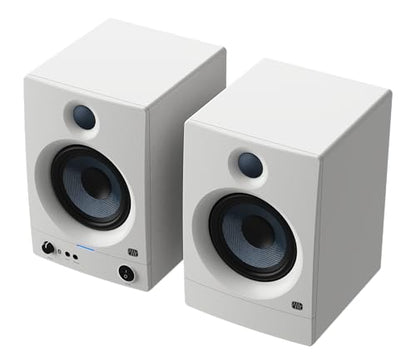 PreSonus Eris 5BT White 5.25-inch Media Reference Monitors with Bluetooth Wireless Technology - color: White, size: 5" Bluetooth