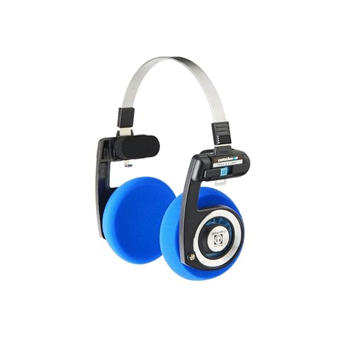 YAXI EARPADS for Koss PORTAPRO 2Pairs (Blue+Red) - color: 2colors (Red+Blue)