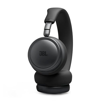 JBL Live 680NC - Noise Cancelling Headphones - Black | JBL Signature Sound with Hi-Res Audio wired and wireless, True Adaptive Noise Cancelling 20, real time calibration - color: Black