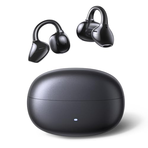 UGREEN ClipBuds Pro Open Ear Earbuds ANC Clip-on Wireless Headphones | Hi-Res LDAC, Adaptive ANC, Spatial Audio, Bluetooth 6.0, 6 Mic, Dual Connect, 32H Playtime, Titanium Wire, IPX5 Waterproof