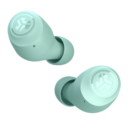 JLab Go Air Pop True Wireless Earbuds, in Ear Headphones, Bluetooth Earphones, Ear Buds with 32H Playtime, Bluetooth Earbuds with Microphone, USB Charging Case, Dual Connect, EQ3 Sound, Mint - color: Mint