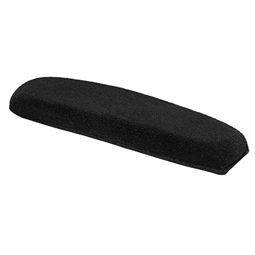 Geekria Velour Headband Pad Compatible with Sennheiser HD 598/ 598SE/ 598CS/ 595/569/ 559/558/ 555/518/ 515, Game ONE, PC360, PC373D Headphones, Replacement Band Repair Part (Black) - color: Black