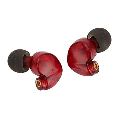 ASHATA Earphone Head Replacement for SE215 SE315 SE535, Pluggable Detachable HiFi Earpiece Head,Sports Earphone Earbud Head, for Interface Cable(Red) - color: Red