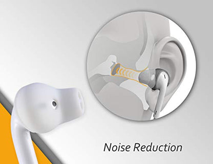 Purest Earbuds Covers Anti-Slip Sport Covers Compatible with Apple EarPods and AirPods (Pale Red) - color: Pale Red