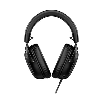 HyperX Cloud III – Wired Gaming Headset, PC, PS5, Xbox Series X|S, Angled 53mm Drivers, Spatial Audio, Memory Foam, Durable Frame, Ultra-Clear 10mm Mic, USB-C, USB-A, 3.5mm – Black - color: Black, size: Regular, style: Wired