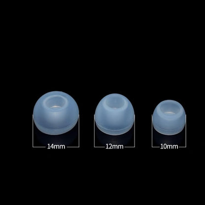 INF Silicone Ear Tips for 4.5-6 mm Earphones 3 Sizes 15 Pairs