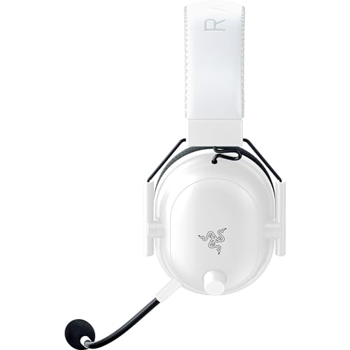 Razer BlackShark V2 Pro Wireless Xbox Gaming Headset, White | 50mm Drivers, Super Wideband Mic, Noise Isolating Earcups, For Xbox, PS5, Switch 2, PC, Mac, Bluetooth, USB-C, 70hr Battery - color: White, style: Xbox