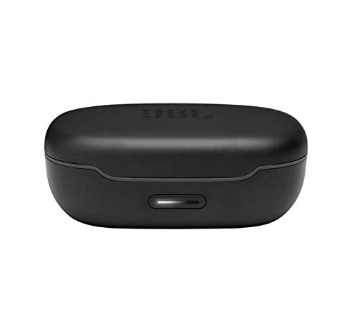 JBL Endurance Peak II - Waterproof True Wireless in-Ear Sport Headphones - Black, Small | JBL Pure Bass Sound, Up to 30 Hours of Playback 6 Hours in Buds24 hours in Case, IPX7 Sweatproof and Waterproof - color: Black