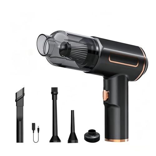 Electric Air Duster, Cordless, Rechargeable Brushless Motor for Computer, Keyboard, Car, and House