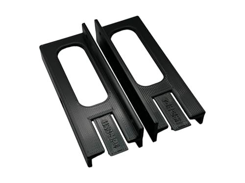 Desk Mount Kit for PreSonus AudioBox USB96, HP4, TubePre, & BlueTube, Under Desk Mount Brackets with Reversible Clips, Secure Mounting Accessory