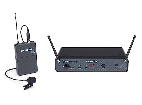 SAMSON Technologies Concert 88x Presentation Wireless System with LM5 Lavalier Microphone (D Band) | D Band - size: Concert 88x Presentation, style: D Band: 542–566 MHz