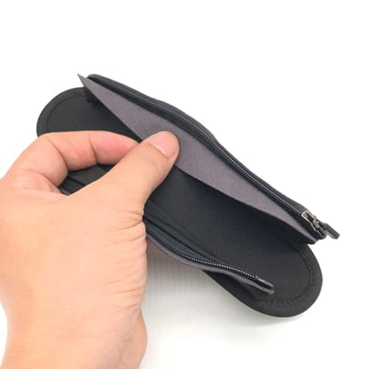 Comfortable Fabric Headband Cover for QC25 QC35II QC45 SOLO3 Protector Zipper Cushion Easy to Change and Headband Cover