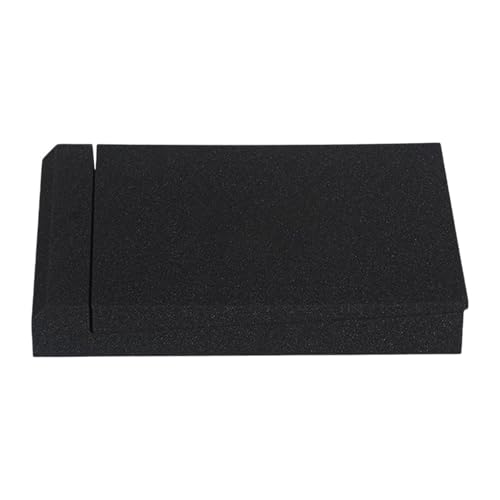 Studio Monitor Isolation Pad Speaker Isolation Pads Acoustic Stands Foam Reduces Audio Prevents Vibrations Suitable for Home Office Studio, 20x30x4.5cm - size: 20x30x4.5cm