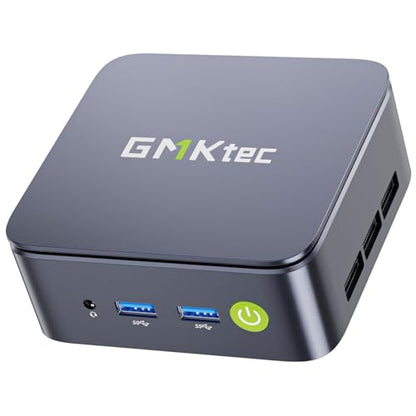 GMKtec G10 Mini PC Computer, Ryzen 5 3500U (Beats 4300U/N150/3300U), 16GB RAM 512GB SSD 2.5GbE NIC LAN Desktop Office Home Business HTPC, Triple 4K Display, WiFi, BT, USB-C, DP, Type-C PD, HDMI 2.1 - size: R5 3500U Blk 16GB DDR4+512GB