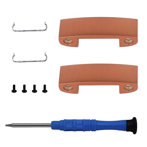 Adhiper Studio Pro Hinge Replacement for Beats Studio Pro Headphone | Studio Pro Metal Repair Parts,Durable Repair Kit Replacement Headband Metal Folding Hinge Clip Cover Pin Repair Part Set-Dune - color: Dune