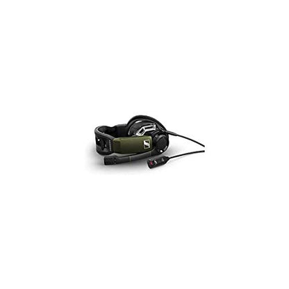 Sennheiser GSP 550 PC Gaming Headset with Dolby 7.1 Surround Sound, Flip-to-Mute microphone, USB connectivity for Dekstop and Laptop compatibility, Open-back ear cups, breathable fabric Headset, black