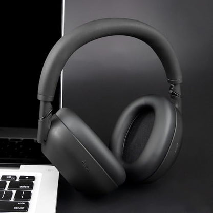 SOULWIT Earpads Replacement for Sony WH-1000XM6(WH1000XM6) Noise Canceling Headphones, Ear Pads Cushions with Soft Protein Leather and High-Density Memory Foam - Black - color: Black