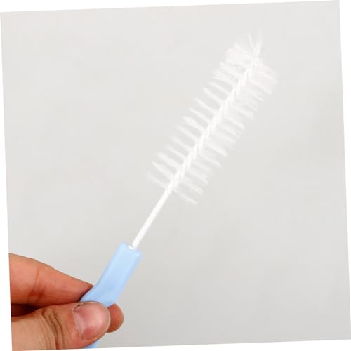 Outanaya 5pcs Hearing Aid Cleaning Brush Bristle Ear Cleaning Brush for Earwax Removal for Adults Headphone Cleaner