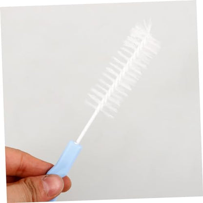 Outanaya 5pcs Hearing Aid Cleaning Brush Bristle Ear Cleaning Brush for Earwax Removal for Adults Headphone Cleaner