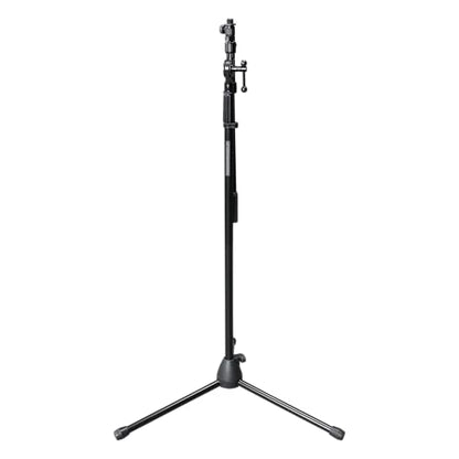Gator Frameworks Rok-It Series Telescoping Tripod Mic Stand Adjustable with 32" to 62" Height and Extendable Boom Arm, Fully Collapsible for Convenient Travel (RI-MIC-1020) - style: Boom microphone stand with a telescoping boom arm